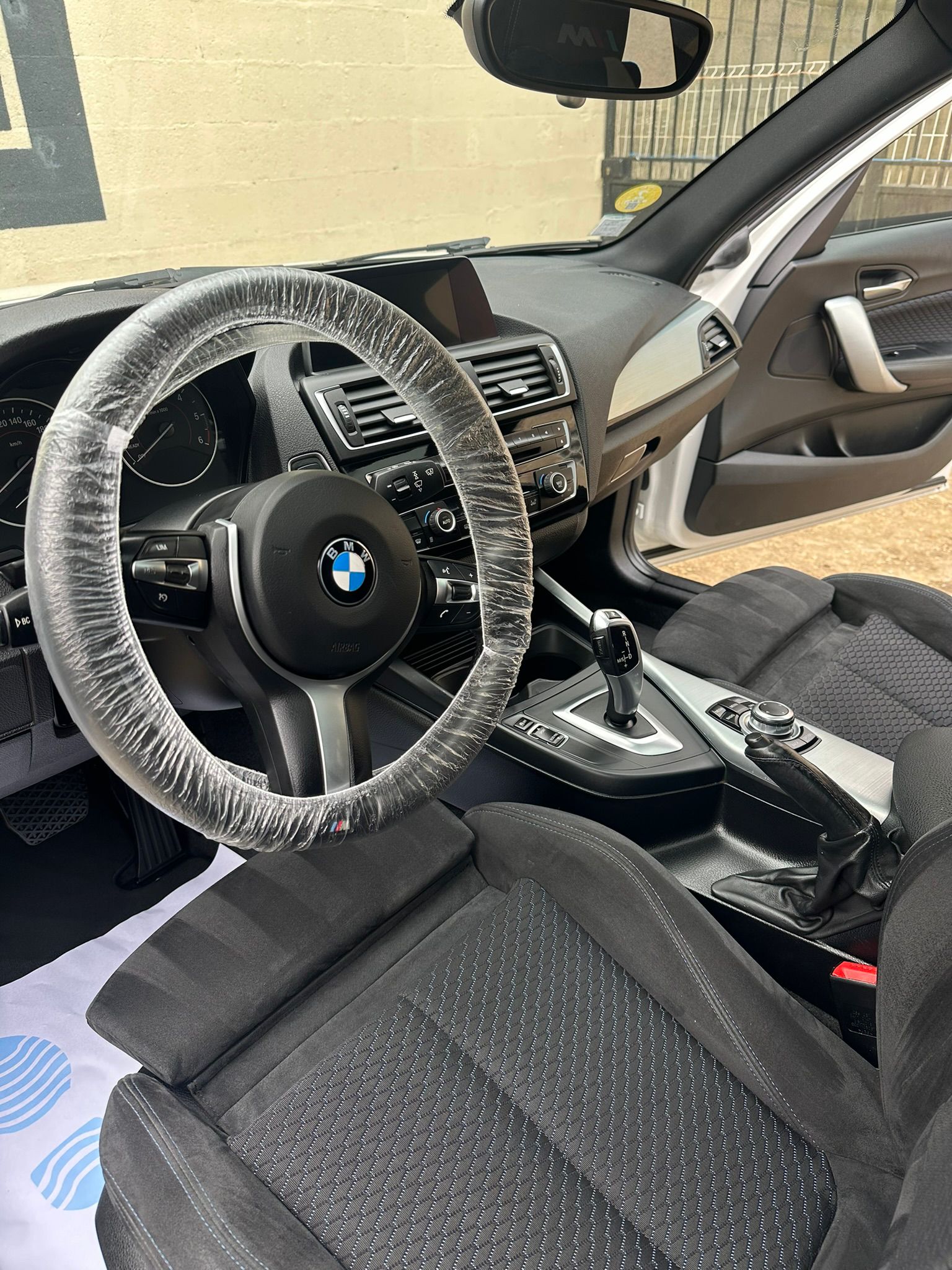 inside car